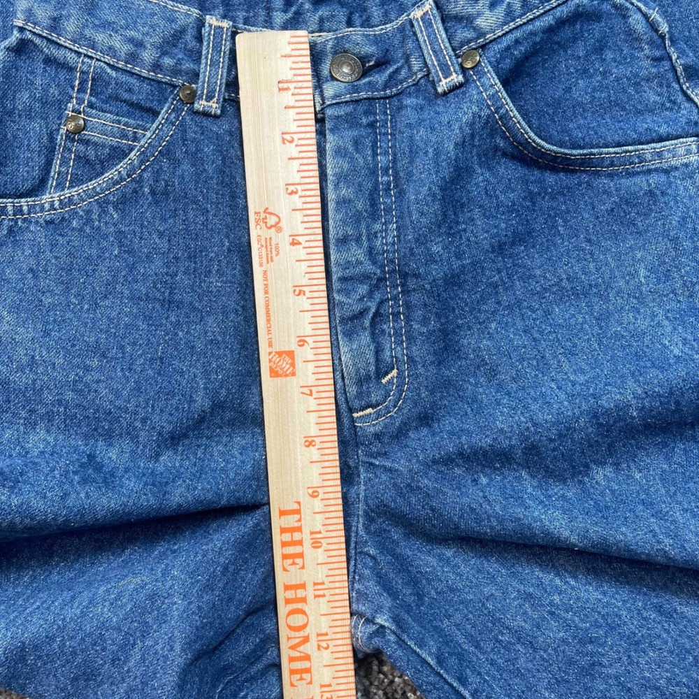 Vintage‎ Levi's Women's 22x27 Jeans USA Made High Rise Straight Denim 90s - Picture 6 of 10